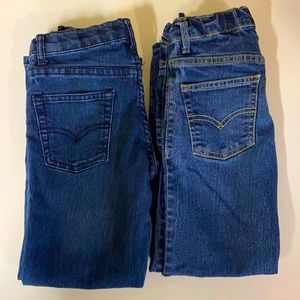 NWOT 2 pairs boys Levi’s 511 slim fit jeans